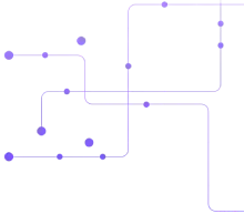 Purple nodes connected by lines on black.